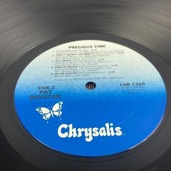 Pat Benatar Precious Time 1981 Chrysalis Vinyl LP - Picture 8 of 9